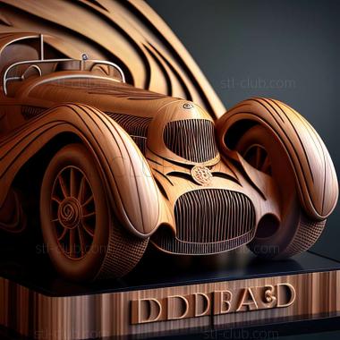 3D мадэль Mercedes Benz W194 (STL)